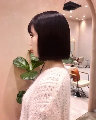 ショート カラー 越後 遥/ 透明感カラー🪞🤍のヘアスタイル