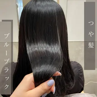 ロング カラー しみず さきのヘアスタイル