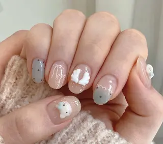ネイル Sora nail 長さ出し専門店のネイルデザイン