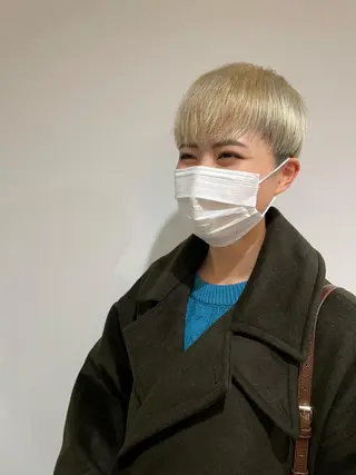 ショート カラー 山本 尚輝のヘアスタイル