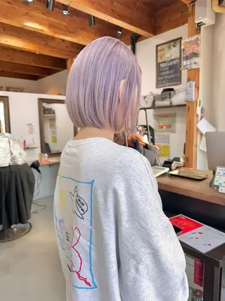 ショート カラー 💖艶・ブリーチ 透明感miyu💖のヘアスタイル