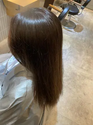 ロング 複雑履歴に対応ブリー チ無しダブルカラーのヘアスタイル