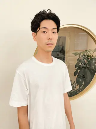 ショート パーマ メンズ ショート・ボブ ・ウルフ✂︎IMAIのヘアスタイル