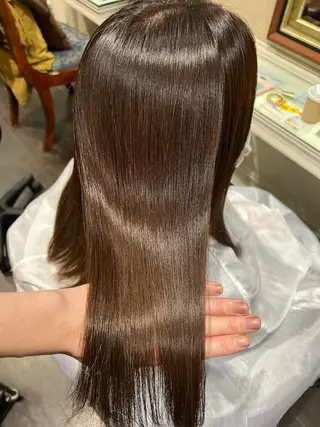 セミロング 増田 晃士のヘアスタイル