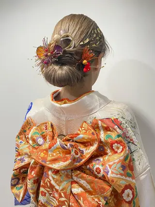 ヘアアレンジ ヘアセットサロン ココのヘアスタイル