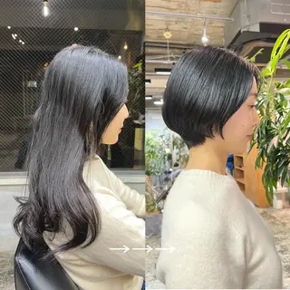 ショート 北花田美容師🍃村尾 光太/むらのヘアスタイル