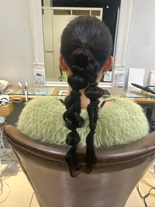 ロング 韓国ヘアー🇰🇷 MIWAのヘアスタイル