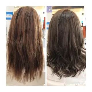 カラー 町田で叶う本物の 髪質改善 鍋谷勇のヘアスタイル
