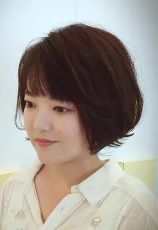 ミディアム カラー ヘアアレンジ COEUR🌟 TOMOYAのヘアスタイル