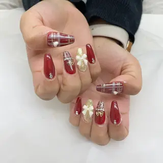 ロング ネイルJaol 池袋のネイルデザイン