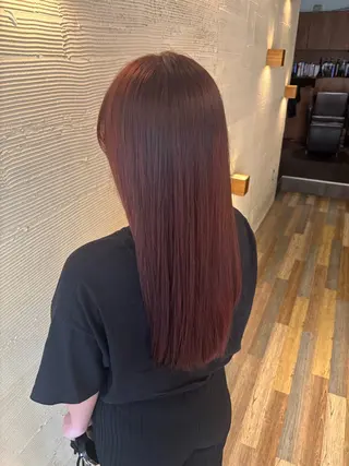 ロング yuzuki Agu臼井のヘアスタイル