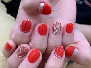 ネイル 中川 愛理のネイルデザイン