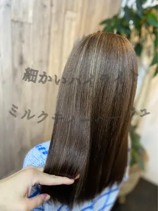 ロング カラー ARK 武藤のヘアスタイル