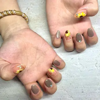 ネイル 石松 姫花のネイルデザイン