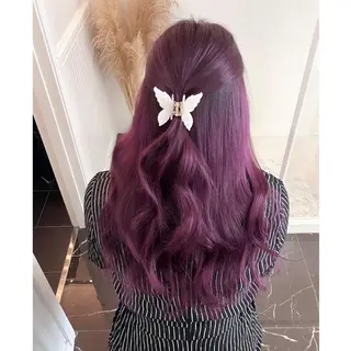 ロング カラー miyu /トレンド カラー×艶髪のヘアスタイル