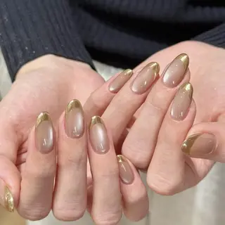 ネイル 🍑長さだし ワンホン💅モモコのネイルデザイン