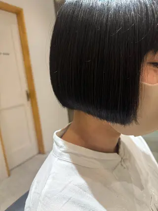 ショート 黒島優香🦋 /縮毛矯正/髪質改善のヘアスタイル