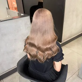 カラー LENA🎀 ハイトーン/エクステのヘアスタイル
