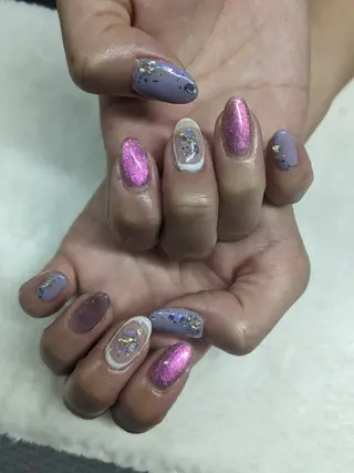 ネイル sanjo 🧸yuki🤎のネイルデザイン