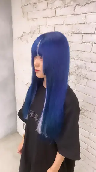ロング 派手髪支持率No1 Eisukeのヘアスタイル