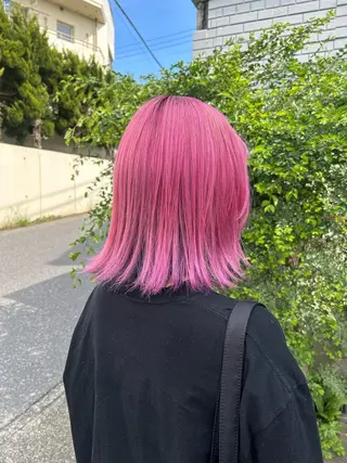 カラー ダブルスキルエクステ /羽エクステ白石宇由のヘアスタイル