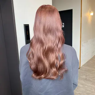 ミディアム カラー メンズパーマ💈藤田 晃志のヘアスタイル