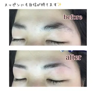 ショート ミディアム セミロング ロング カラー パーマ ヘアアレンジ ネイル マツエク・マツパ 眉毛サロン DUAL 恵比寿の眉毛・アイブロウイメージ