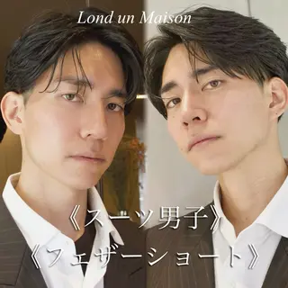 ショート カラー パーマ メンズ 朝楽メンズパーマ 🥇メンズカット吉田のヘアスタイル