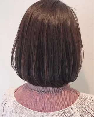 ミディアム カラー 伊藤 さやかのヘアスタイル