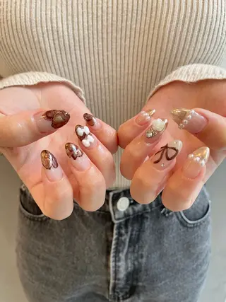 ネイル diar blue 🩵ayanaのネイルデザイン