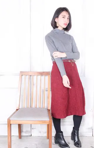 ミディアム カラー breathbeauu所属・きよかず キヨカズのヘアスタイル