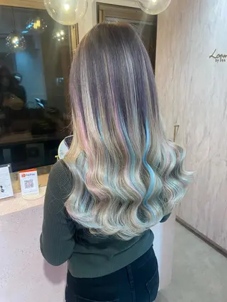 ロング 新宿/韓国ヘア 中明度カラー/かやのヘアスタイル