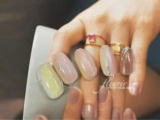 ネイル フルリール 【プライベートサロンのネイルデザイン