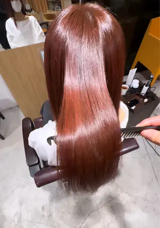 セミロング カラー パーマ 明治神宮前 NANAMIのヘアスタイル