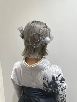 ヘアアレンジ 🤍透明感カラー・ きらら🤍のヘアスタイル