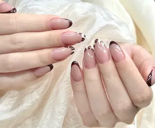 ネイル Horie 雪のネイルデザイン