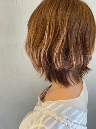 カラー wakana ／カノエ乃木店のヘアスタイル