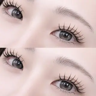 マツエク・マツパ Moe/韓国風/ 束感/キュート❤︎のマツエク・マツパデザイン