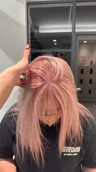 ミディアム カラー Y.S.H所属・西野 未桜のヘアスタイル