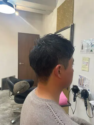 ショート メンズ 新宿/ハイトーン カラー/AKI🍎のヘアスタイル