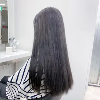 セミロング カラー パーマ ヘアアレンジ メンズ キッズ ネイル マツエク・マツパ アイブロウ ウルフ&レイヤー特化 まとまる美髪矯正のヘアスタイル
