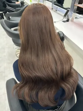 ロング 🤎MISAKI 艶髪カラー🤎のヘアスタイル