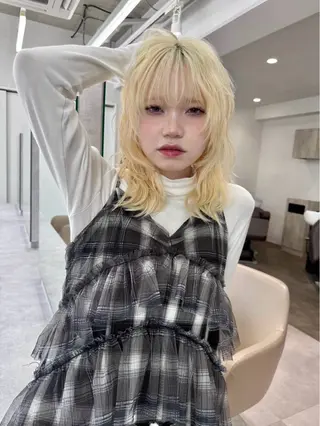 ミディアム 🌼ベージュ/暖色 🌼すずのヘアスタイル