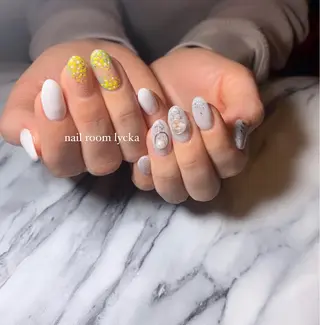 ネイル ﾈｲﾙﾙｰﾑﾘｯｶ 𝐦𝐚𝐲𝐮のネイルデザイン