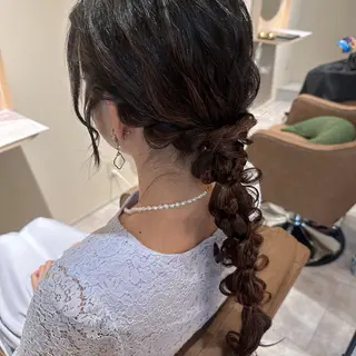ロング ヘアアレンジ 高橋 那美のヘアスタイル