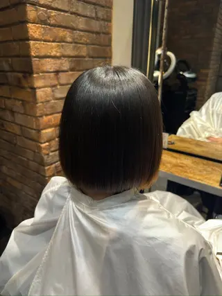 ショート MINX似合わせボブ 髪質改善/岩城槙乃介のヘアスタイル