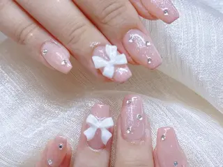 ネイル 🦋チップ長さだし 専門店🦋のネイルデザイン
