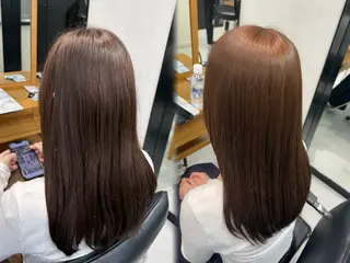 ミディアム カラーモデル募集 ✨🤍モモハ🤍✨のヘアスタイル