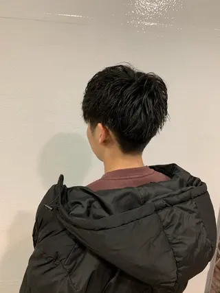 ショート パーマ メンズ 新宿駅近! 💈口コミ多数✨のヘアスタイル