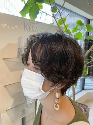 ショート 森田 健介のヘアスタイル